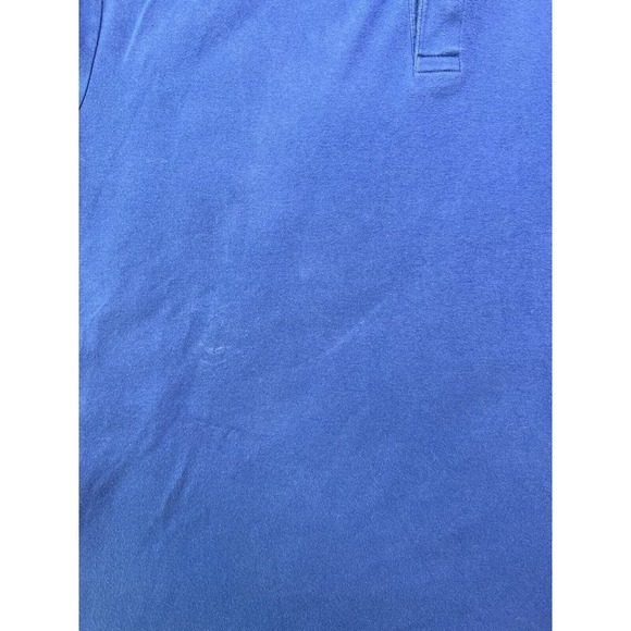Tommy Hilfiger Men's TH Lux Interlock Blue Custom Fit Polo Shirt Size: L - Picture 6 of 11